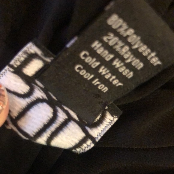 Clara Sun Woo Black Slinky Full Leg Cropped Jumper L Cap Sleeve V Neck Dressy - Picture 7 of 7